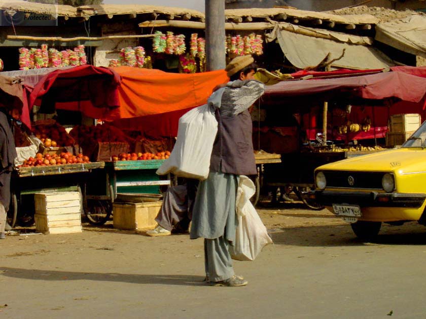 Man Carrying Bags